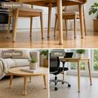 SilkStride™ Clear Silicone Furniture Leg Caps — Protect Floors Instantly While Gliding Smoothly Without a Sound