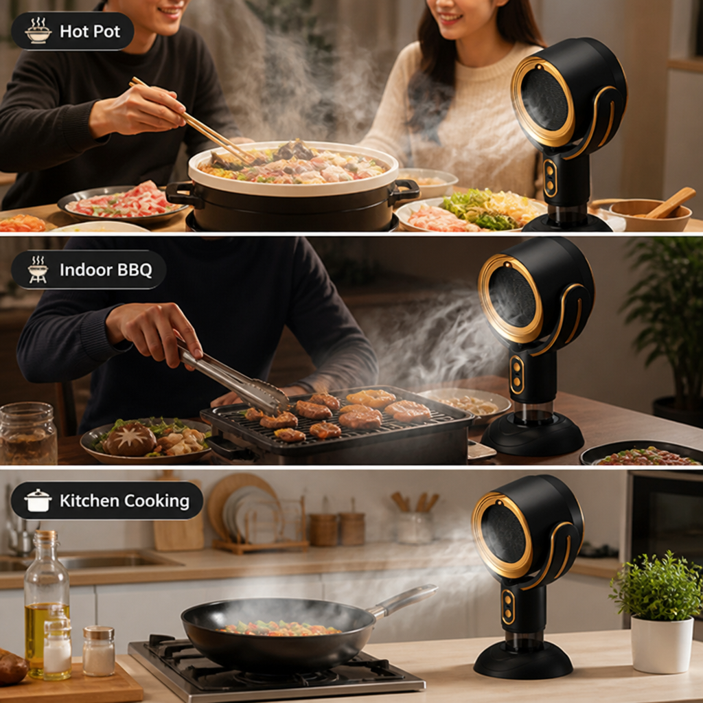 SavorAir™ — Enjoy Hot Pot Without Smoke and Lingering Odors Taking Over the Table