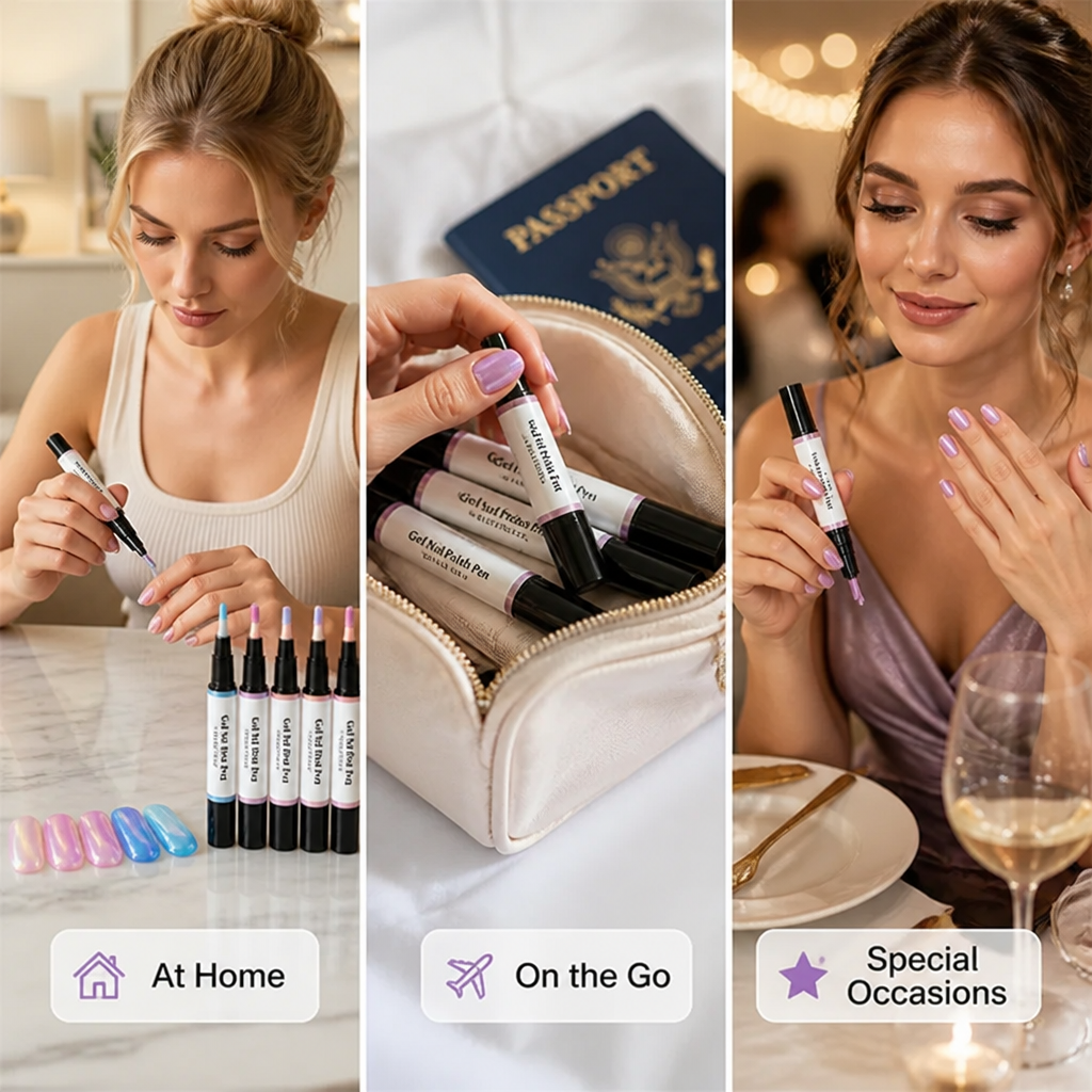 PearlMuse™ — Six light-catching shades for a pearl-bright manicure at home