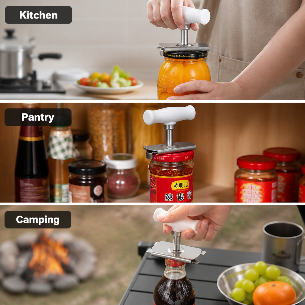 GripMaster™ — Conquer Every Stubborn Lid Without Breaking a Sweat