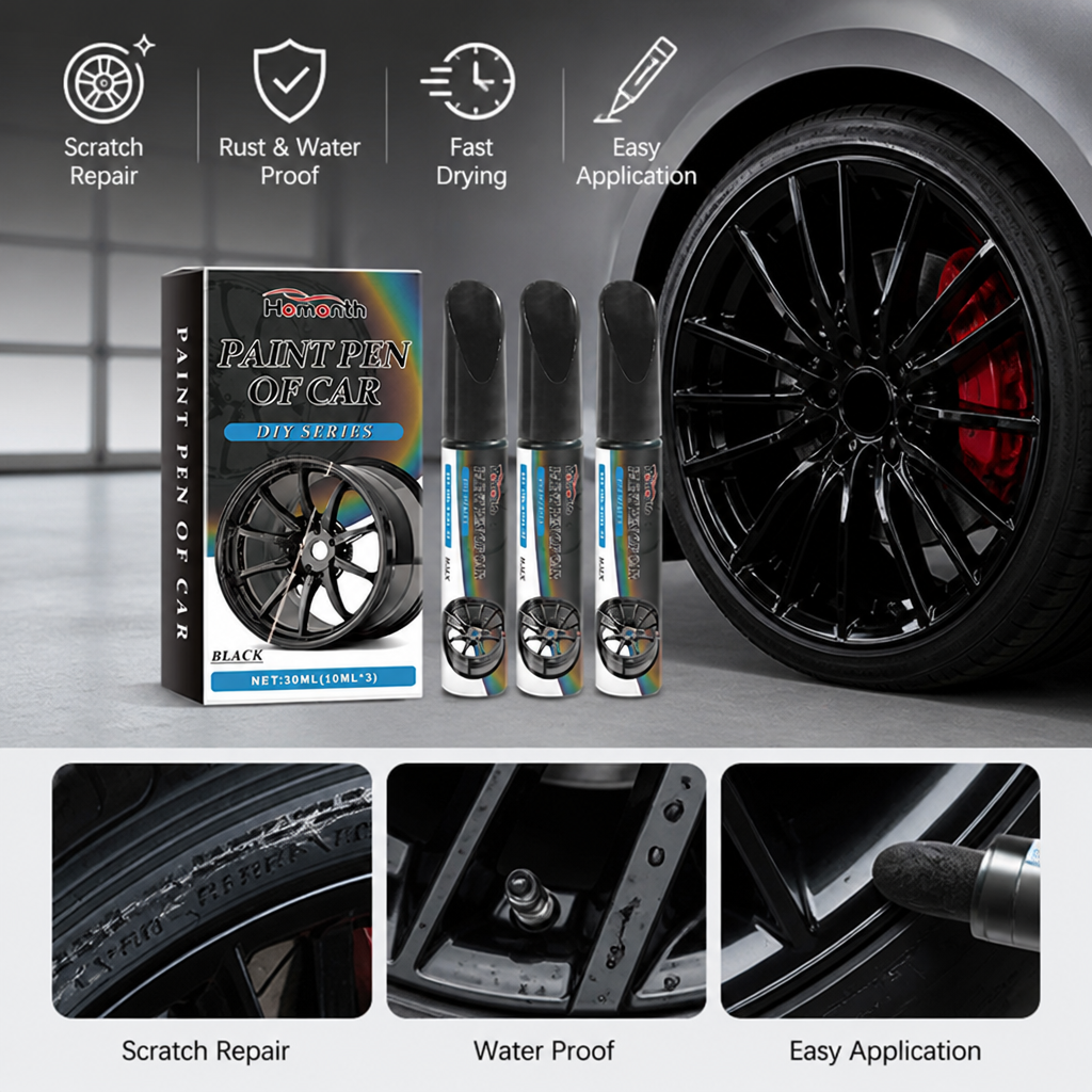 RevitaShield™ Scratch Repair Pen — Instantly Transform Scratched Rims into Showroom Shine