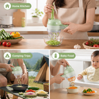 TurboSlice™ — Master Meal Prep with Speed, Power, and Mess-Free Precision