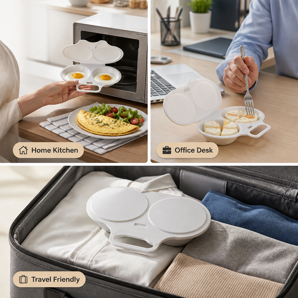 SolaraSteam™ — Power Your Mornings with Perfectly Steamed, No-Mess Eggs in Minutes