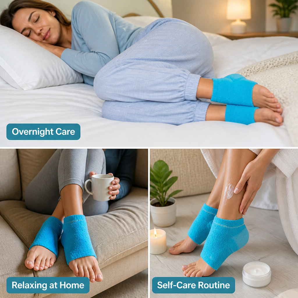 SlipSilk™ Gel-Infused Heel Sleeves — Wake Up to Heels So Soft You’ll Never Hide Them Again