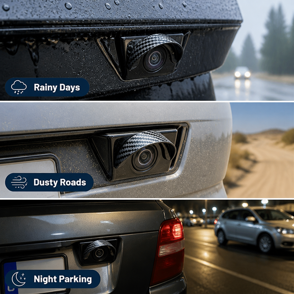 RainVeil™ — Back Up With More Confidence When Rain Hits