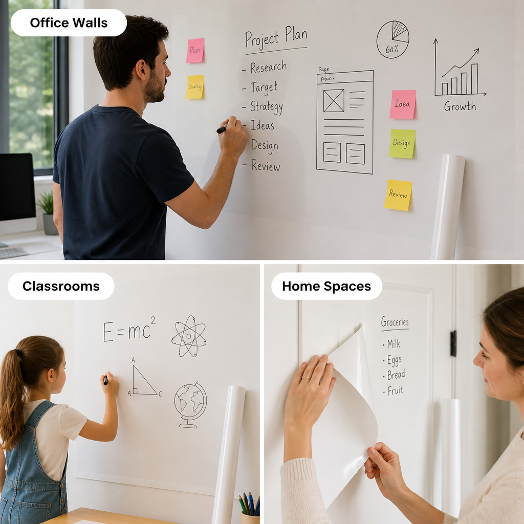 ClearMora™ Wall Canvas — Turn Blank Surfaces Into Instant Creativity Zones