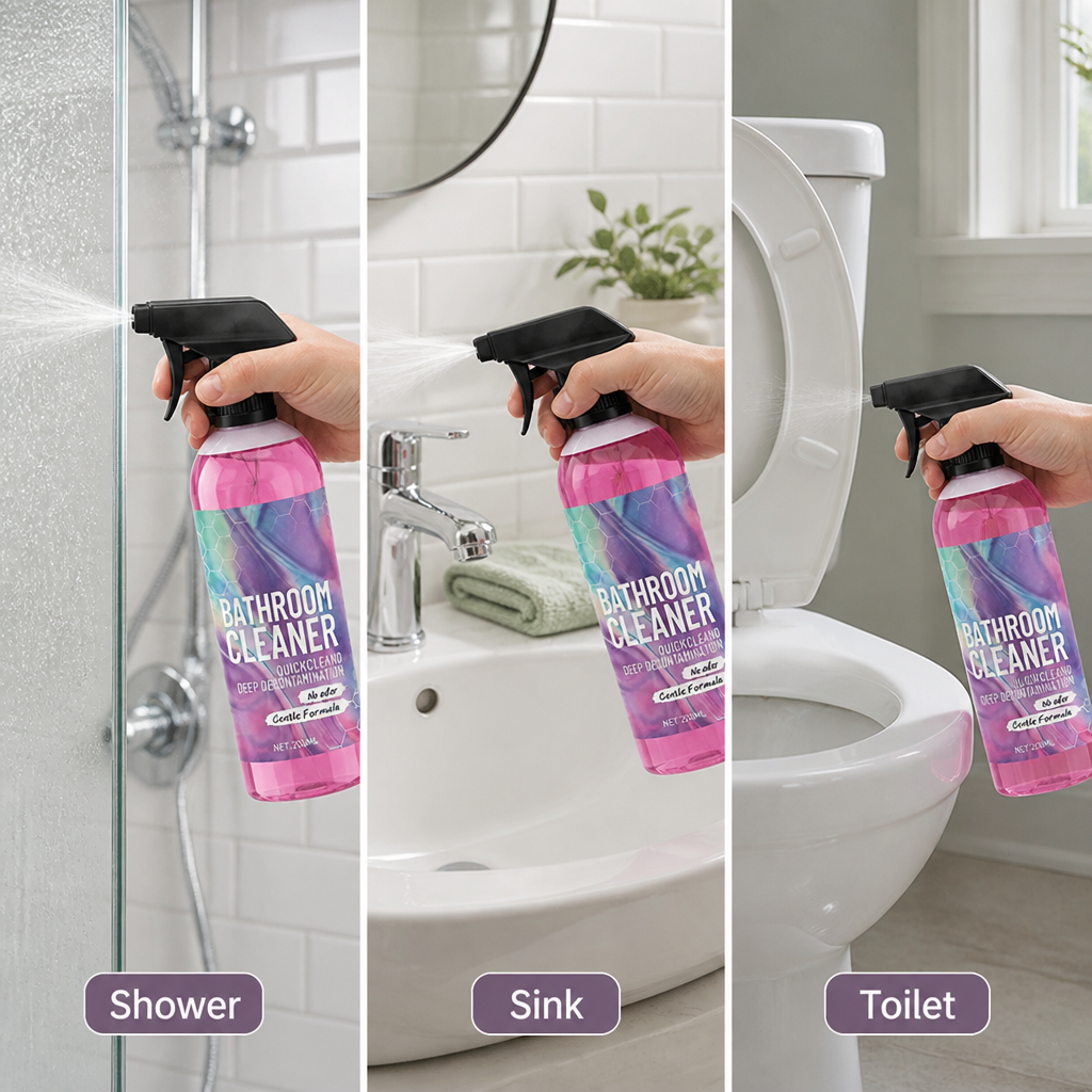 PureShine™ Bathroom Elixir — Sparkling Clean Without Harsh Chemicals or Scrubbing