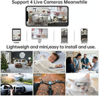 VigilLens™ Mini Camera — Stay Effortlessly Connected and Secure, Day and Night