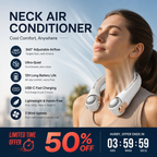BreezeAura™ — Your Personal, Whisper-Quiet Cool Anywhere You Go