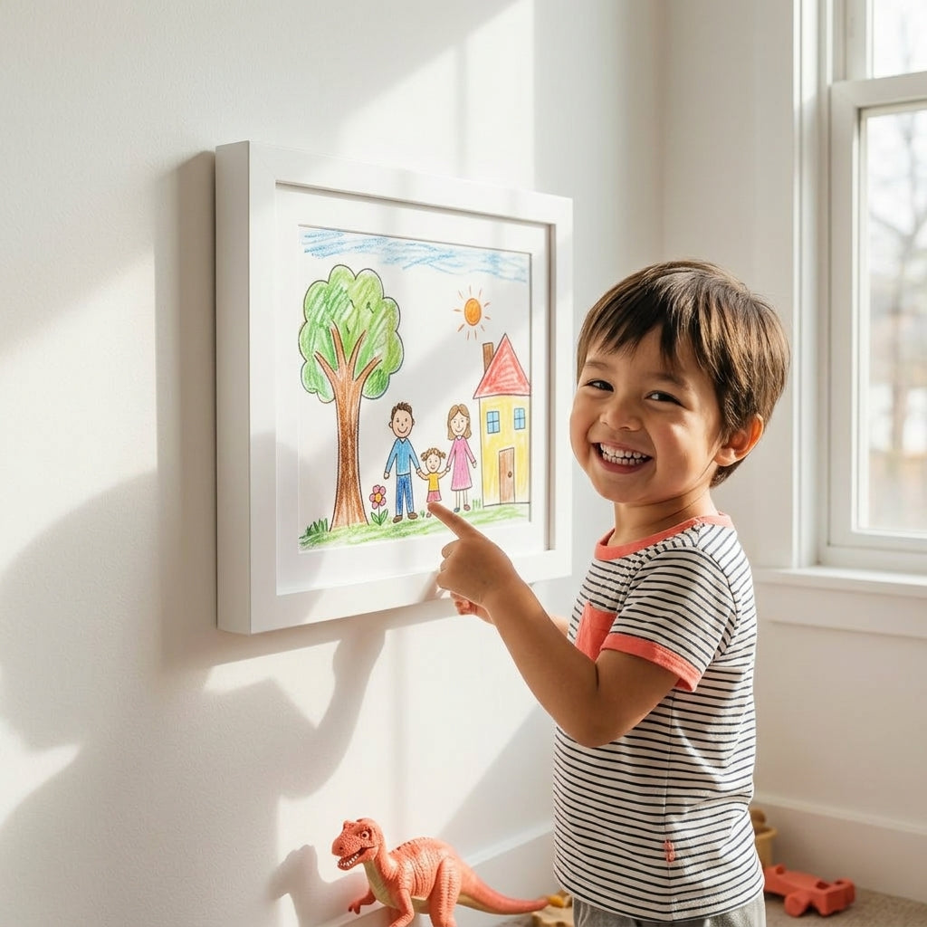 ArtNest™ — Turn Cluttered Drawings into Cherished Stories of Childhood Joy