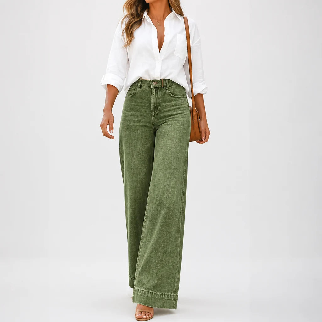 Lumeve™ Wide-Leg Jeans — Instantly Taller, Sleek, and Unstoppable Confidence Every Step