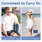 ShoreEase™ Sun Lounger Towel — Escape Sand Hassles with Instant Dry Comfort and Secure Storage