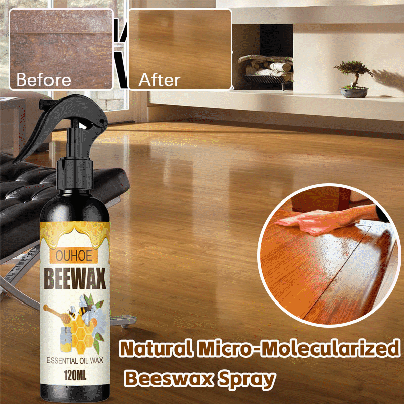 SilkWood™ Natural Beespray — Instantly Revive Your Wood’s Natural Glow Without Harsh Chemicals