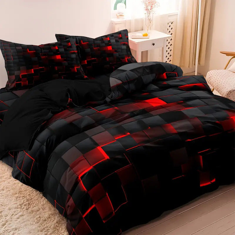 ViveLux™ 3D Gradient Cover Set — Experience Sleep Wrapped in Unmatched Softness and Vivid Color Every Night