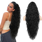 Synthetic Wave Ponytail™ — Turn Heads Instantly with Effortless, Bounce-Filled Volume