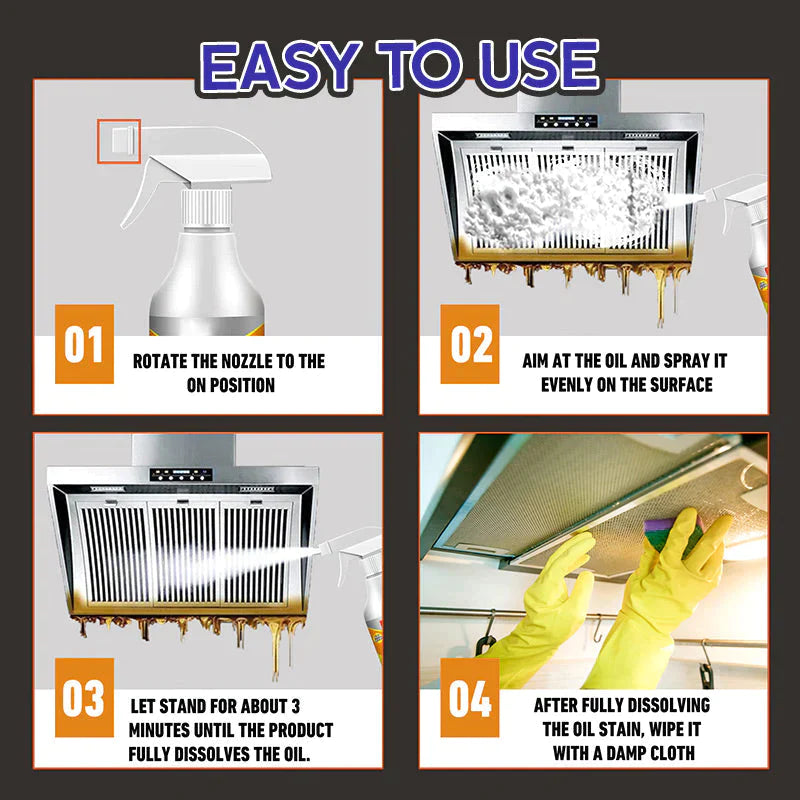 CrystalMist™ Foam Cleaner — Watch Grime Disappear and Love Your Sparkling Home Instantly
