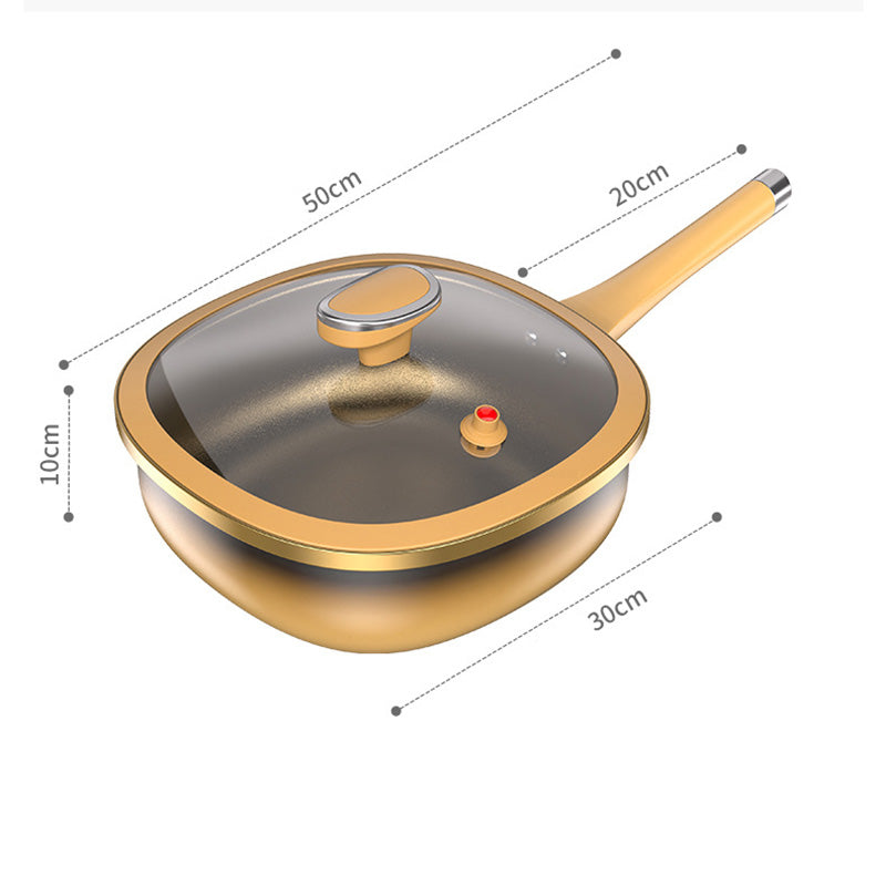 SilkStone™ 12in Titanium Alloy Pot — Effortless Cooking with Perfect Heat and Zero Stick Mess