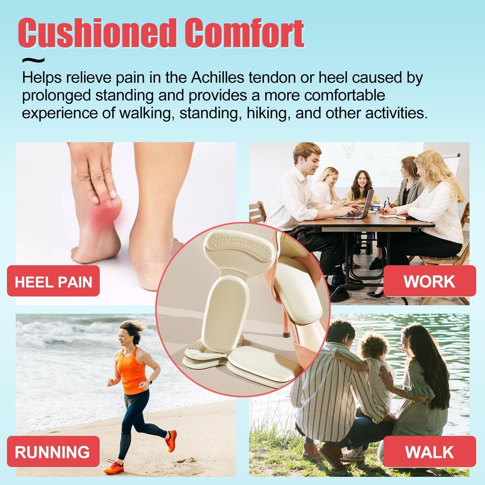 GlideGuard™ — Slip-Free, Pain-Free Comfort That Keeps You Moving All Day