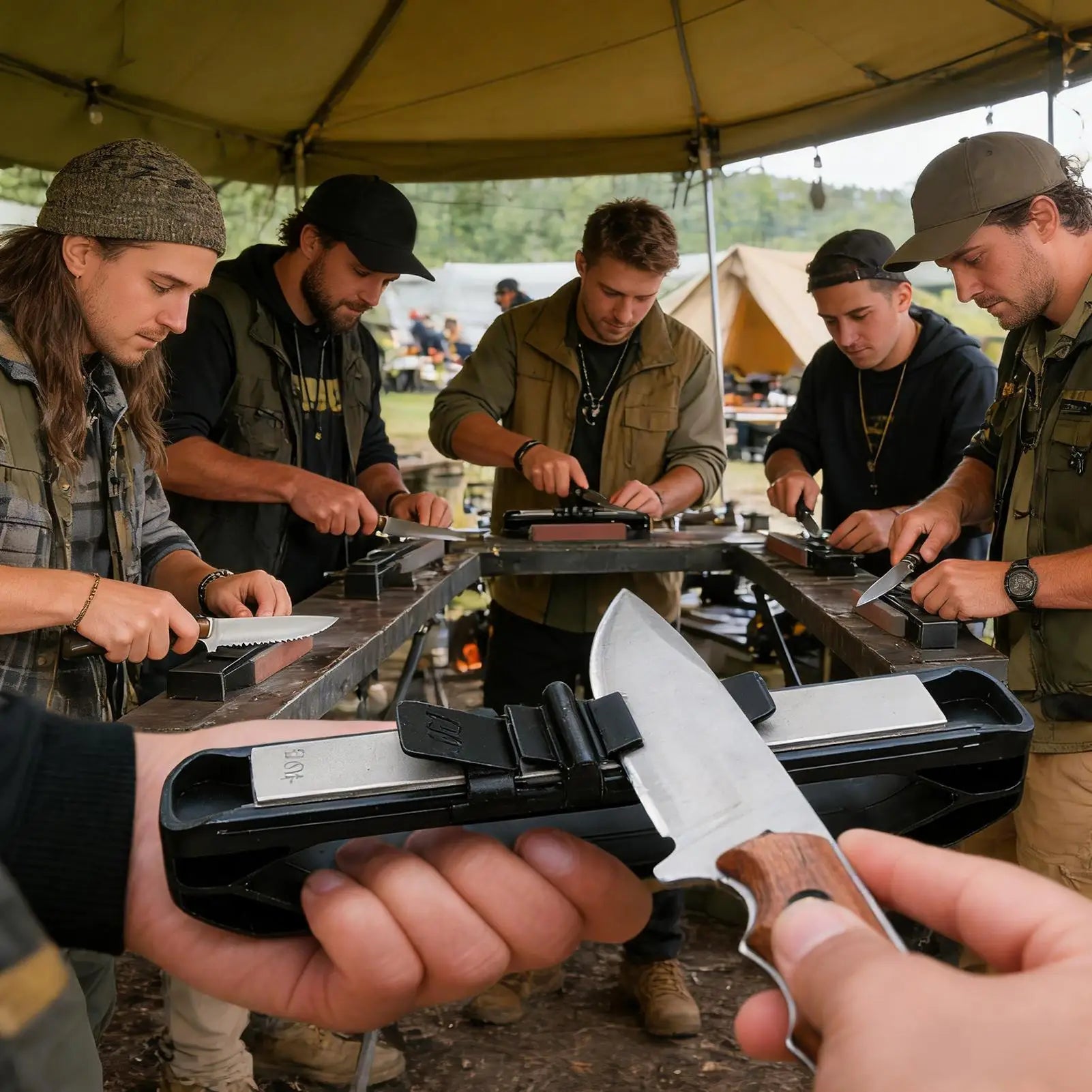 SharpEdgePro™ — Feel the Power of Perfectly Sharp Knives Wherever You Are