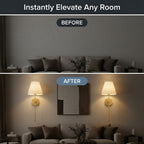 LumiVibe™ Wireless Wall Lamp Sconce — Transform Your Space Into a Cozy, Luxe Retreat Instantly