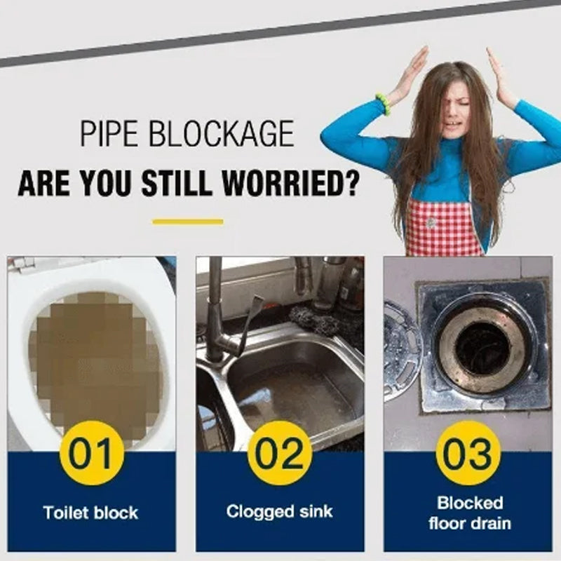 HydroPure™ Drain ResQ — Unlock Lightning-Fast, Odor-Free Flow and Peace of Mind