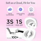 MagniLuxe™ Magnetic Lashes — Snap on Stunning, Feather-Light Glam That Lasts All Day