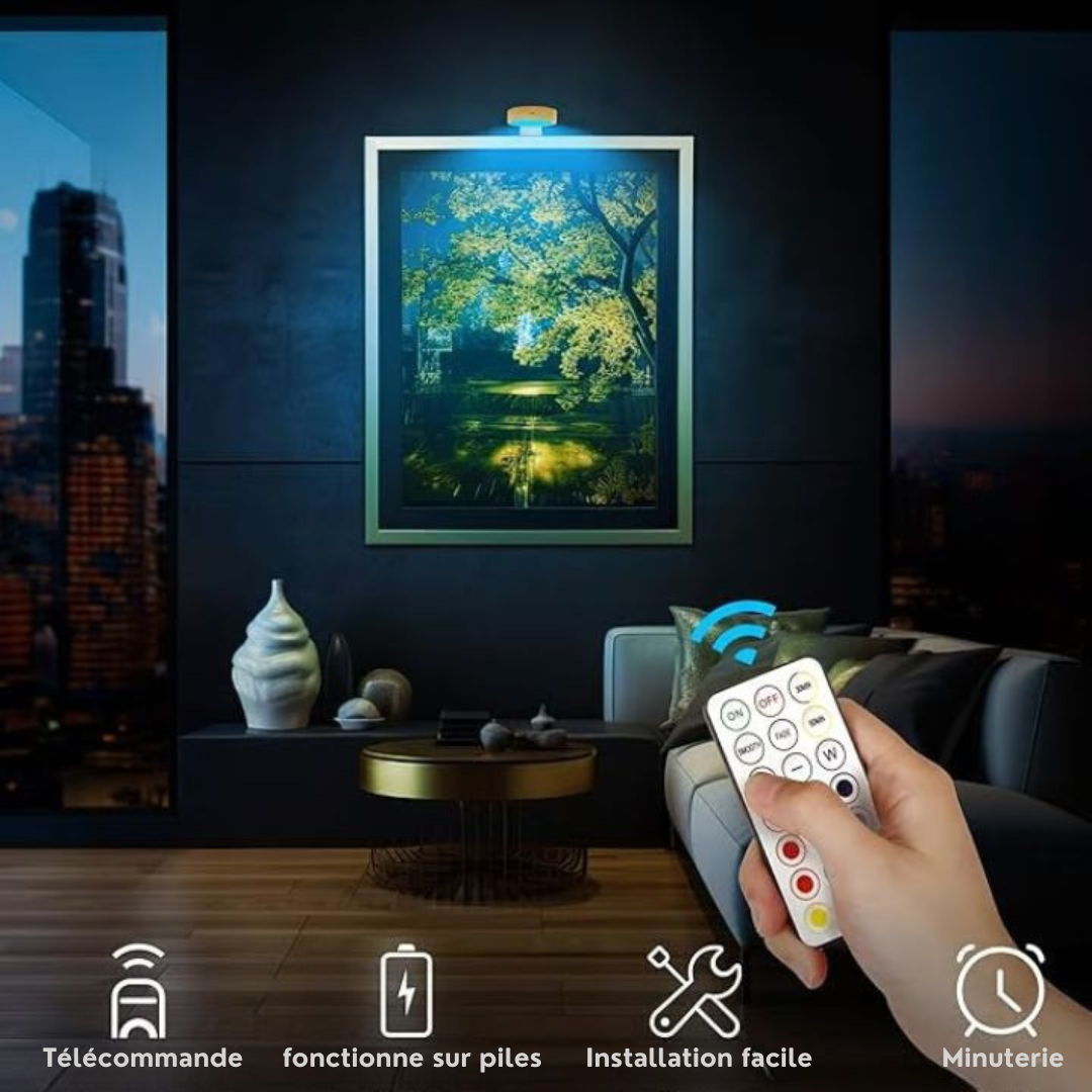 ArtLights™ — Effortless Glow That Brings Your Walls to Life
