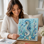 SeaLustre™ Pearl Art Kit — Melt Stress Away with Every Shimmering Pearl You Place