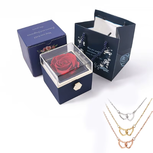 Fabulove™ — Capture Forever Moments with a Real Rose and Secret Love Necklace