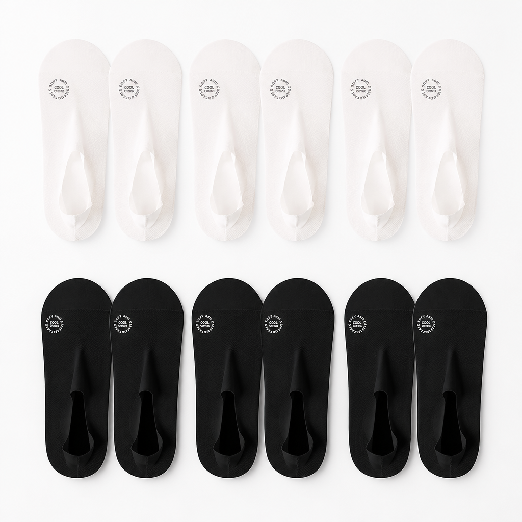 BreezeSoft™ — Experience All-Day Confidence with Invisible, Fresh-Foot Freedom