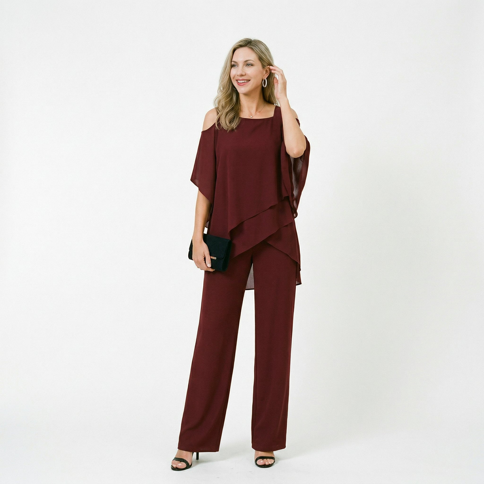 VeraLuxe™ Off-The-Shoulder Blouse— Unleash Effortless Glamour and Confidence Wherever You Go