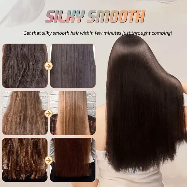Silqueva™ Hair Smoother — Unlock Silky, Frizz-Free Hair That Radiates Confidence Instantly