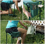 ComfortNest™ Garden Kneeler — Glide Through Gardening Pain-Free with Cushioned Support and Back Relief
