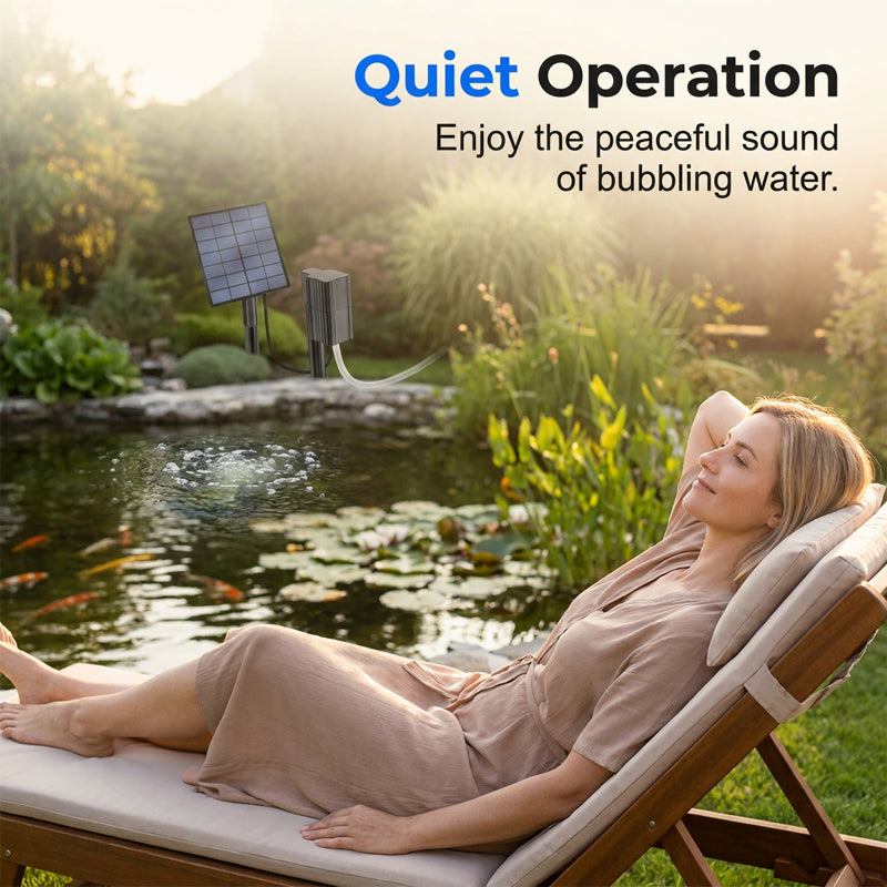 SunRipple™ — Transform Your Pond into a Lush, Crystal-Clear Oasis Powered by Sunshine