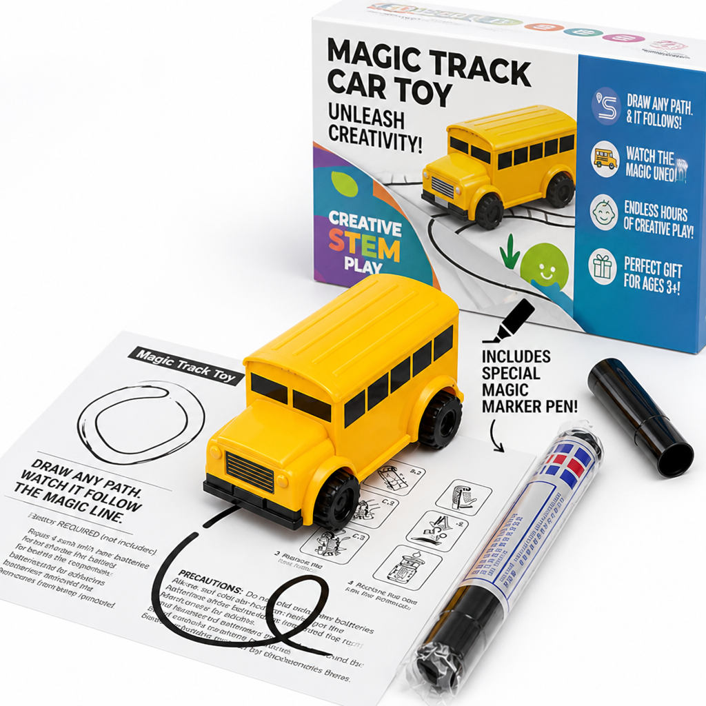 DrawGo™ — Ignite Your Child’s Creativity and Calm in Every Playful Ride
