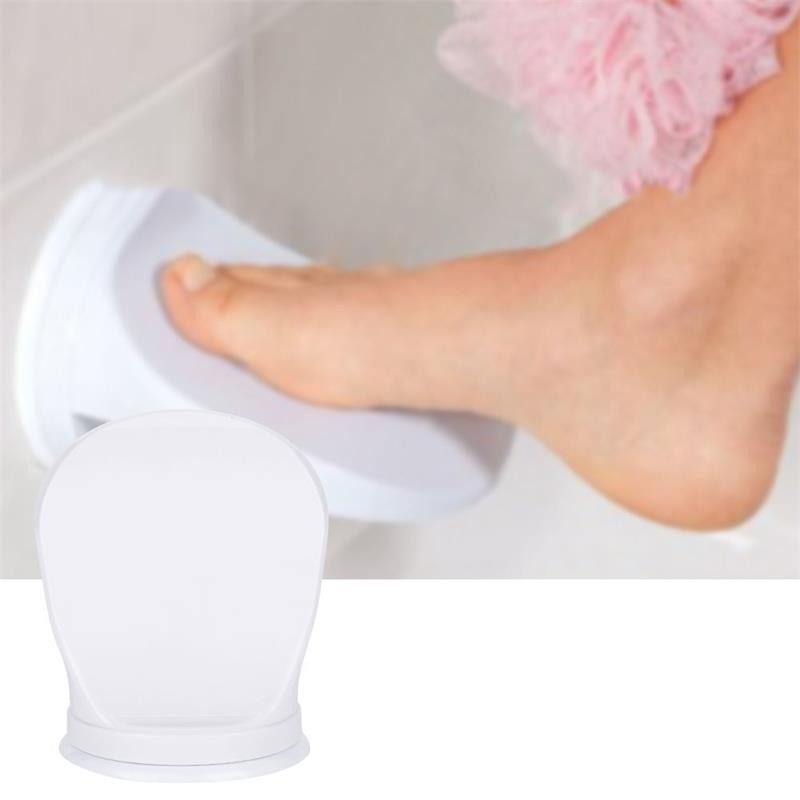 Repose-pieds de douche pratique pour un confort optimal