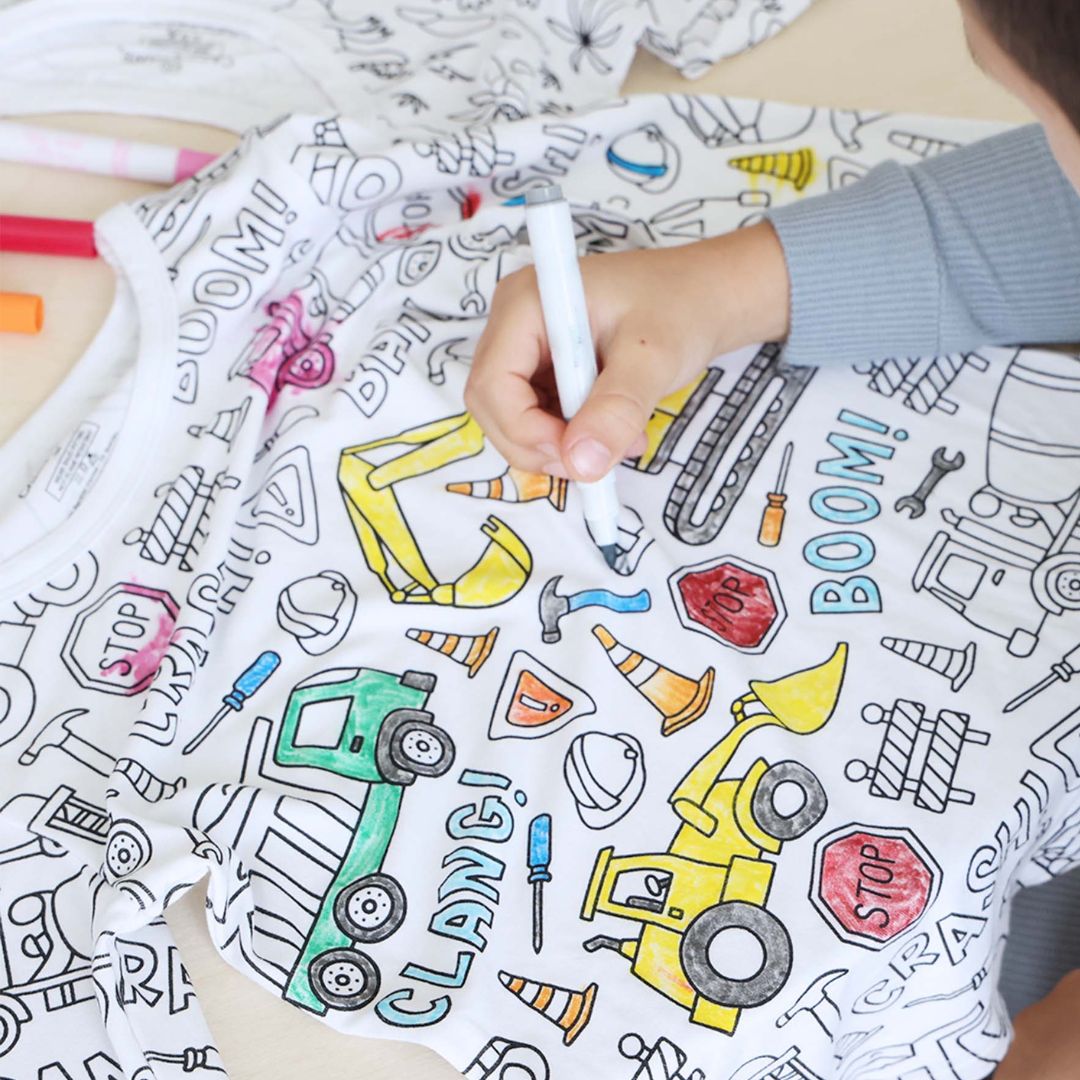 Colorful Canvas Pajamas™ — Unleash Your Child’s Imagination in Cozy, Mess-Free Comfort