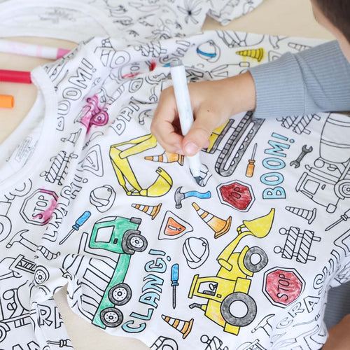 Colorful Canvas Pajamas™ — Unleash Your Child’s Imagination in Cozy, Mess-Free Comfort