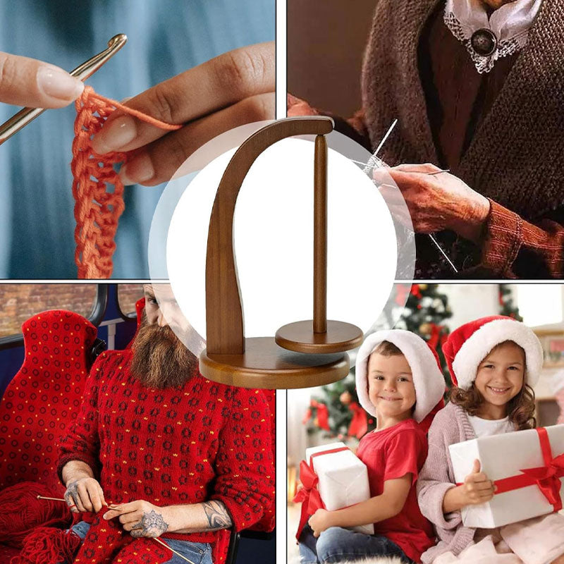 TwistEase™ Yarn Swift — Effortless, Tangle-Free Yarn Prep That Sparks Pure Joy