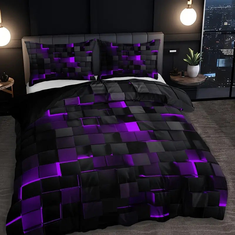 ViveLux™ 3D Gradient Cover Set — Experience Sleep Wrapped in Unmatched Softness and Vivid Color Every Night