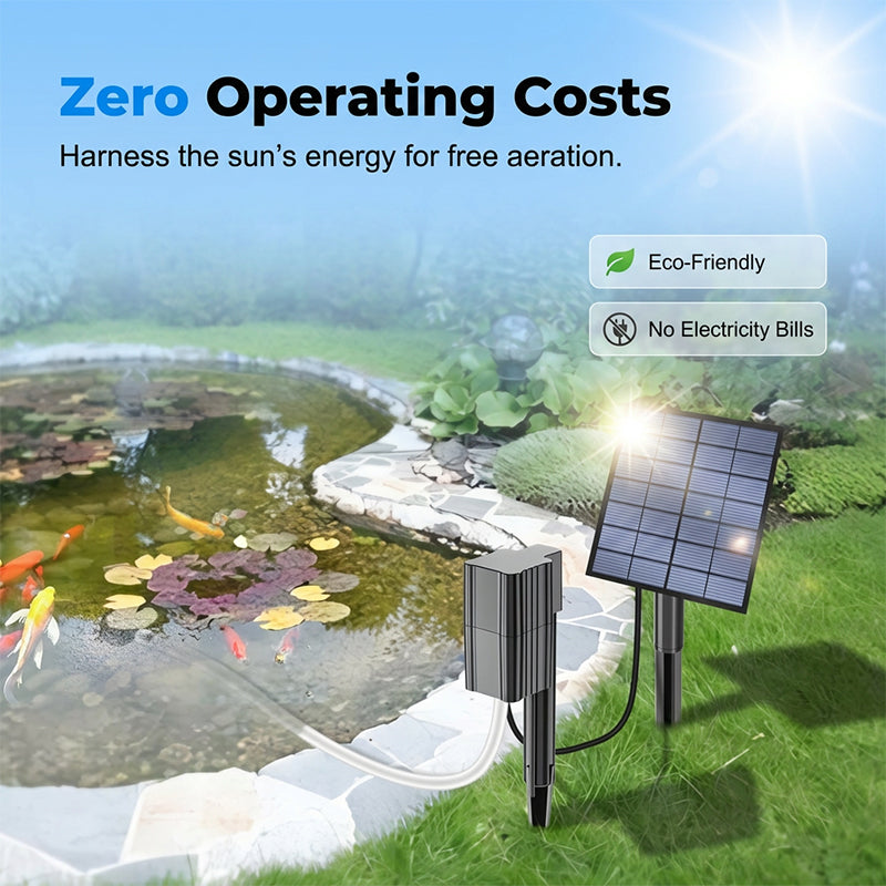 SunRipple™ — Transform Your Pond into a Lush, Crystal-Clear Oasis Powered by Sunshine