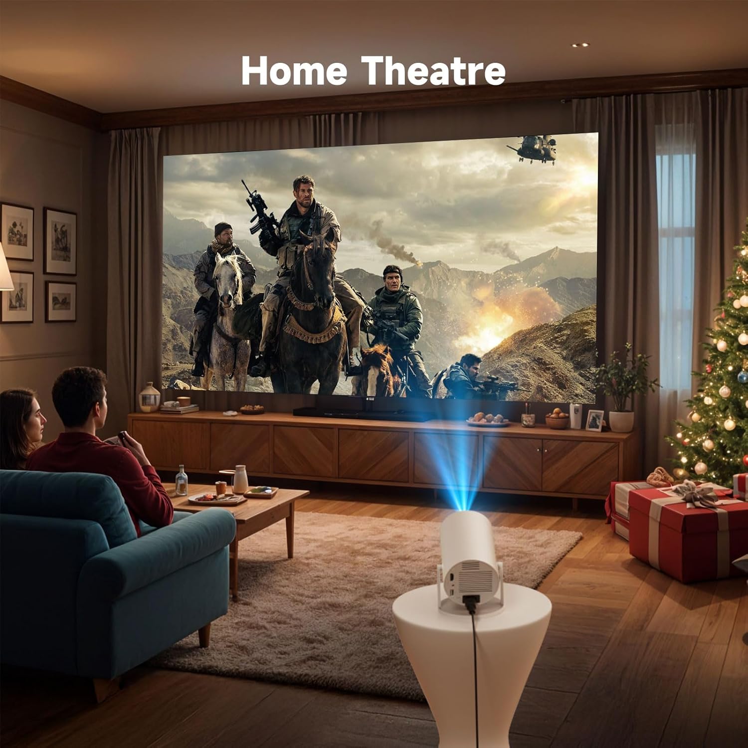 Massive 130" Projector™ — Escape Into Jaw-Dropping Cinema Anywhere You Go