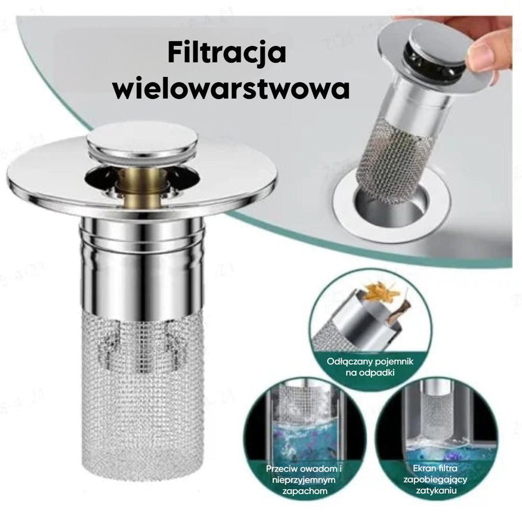 DrainShield™ — Effortless Clog Protection for a Fresh, Flowing Kitchen Every Day