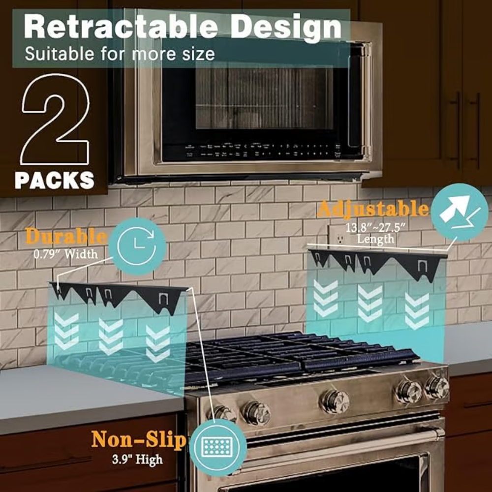 SlipSeal™ — Transform Your Stove Gap Into a Spotless, Stress-Free Zone