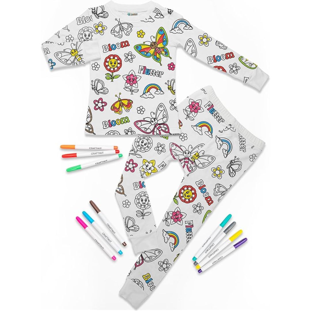 Colorful Canvas Pajamas™ — Unleash Your Child’s Imagination in Cozy, Mess-Free Comfort