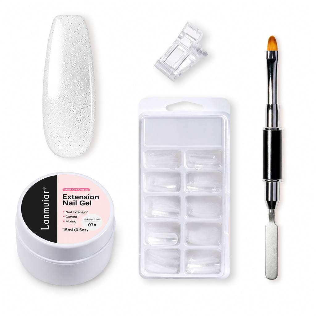 GlowSculpt™ Solid Builder Gel — Sculpt Salon-Worthy Nails with Less Mess and More Control