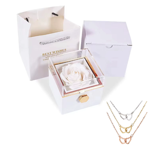Fabulove™ — Capture Forever Moments with a Real Rose and Secret Love Necklace