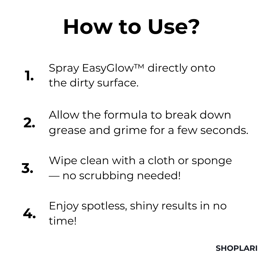 EasyGlow™ — Melt Away Messes Fast for a Sparkling, Stress-Free Home (1+1 FREE TODAY!)