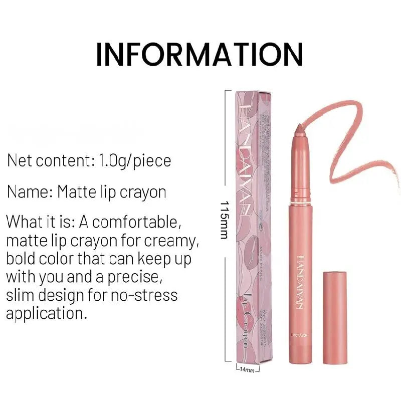 LushLine™ Matte Lip Liner — Wear Bold Color That Lasts Through Every Moment