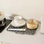 FlowDry™ Silicone Drying Mat — Cut Drying Time and Keep Every Dish Safe and Spotless